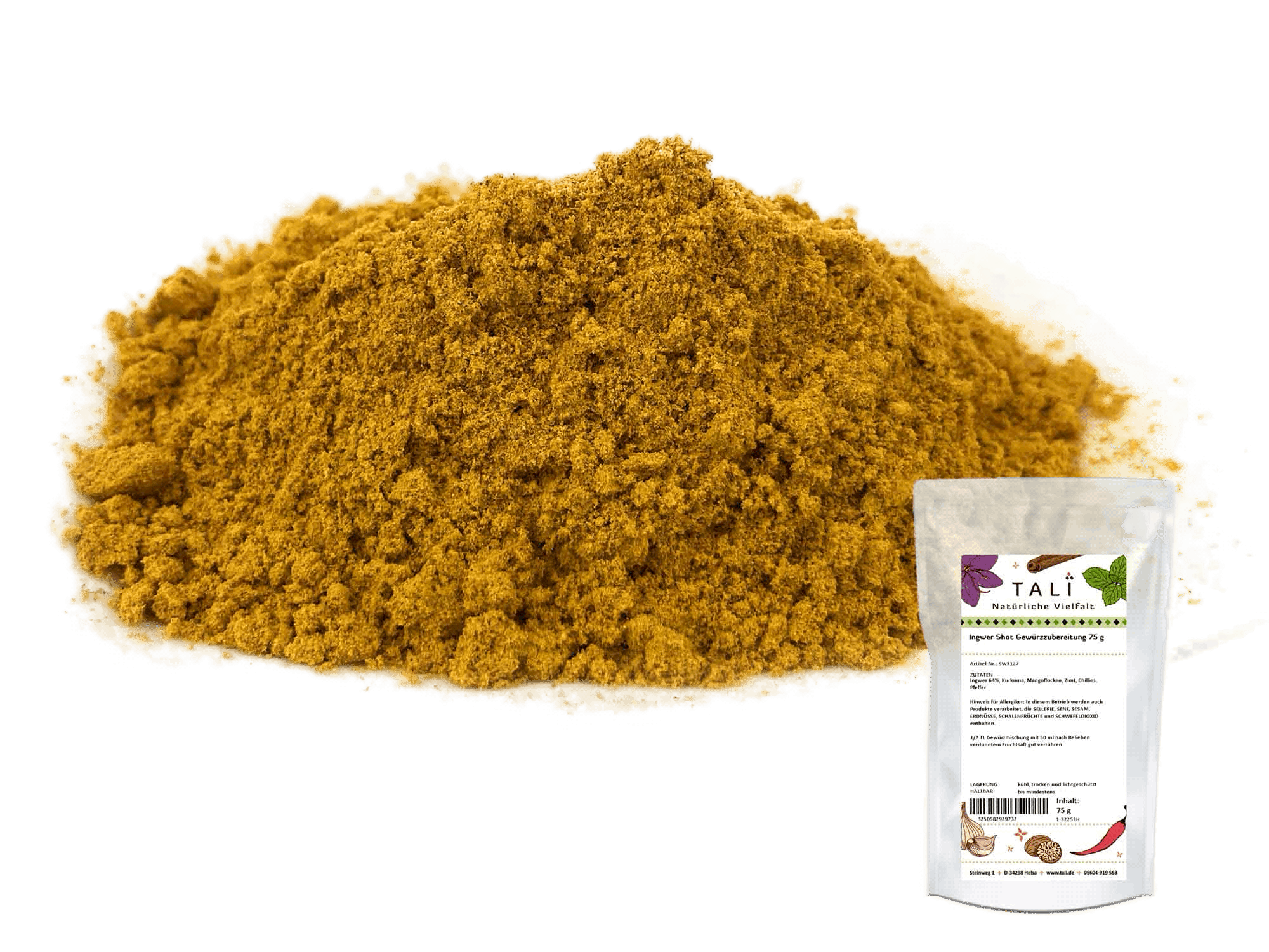 Ingwer Shot Gewürzzubereitung 75 g