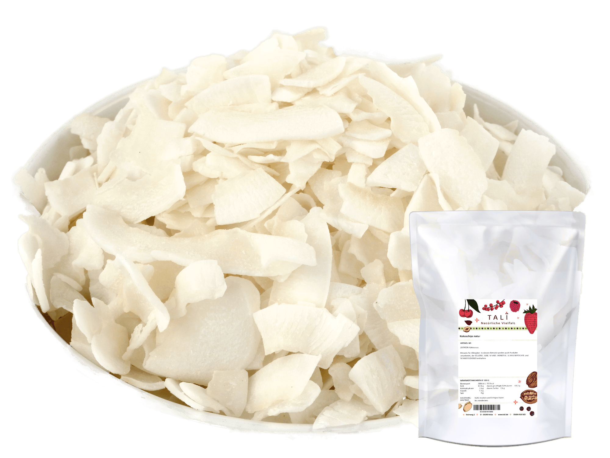 Kokoschips natur 100 g