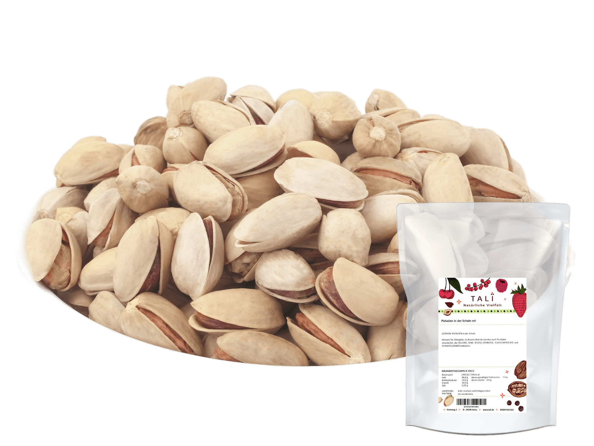 Pistazien in der Schale roh 100 g