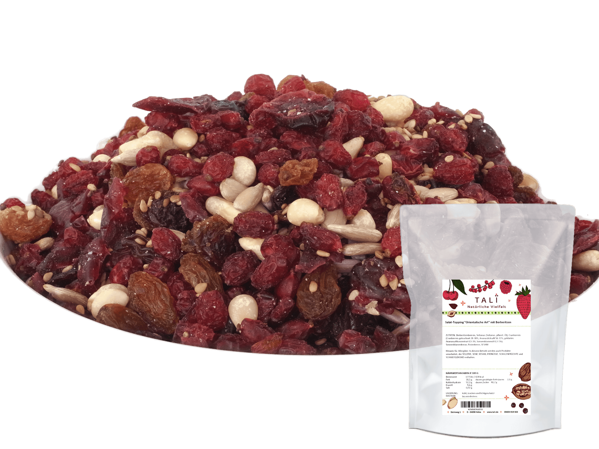 Salat-Topping Orientalische Art mit Berberitzen 250 g