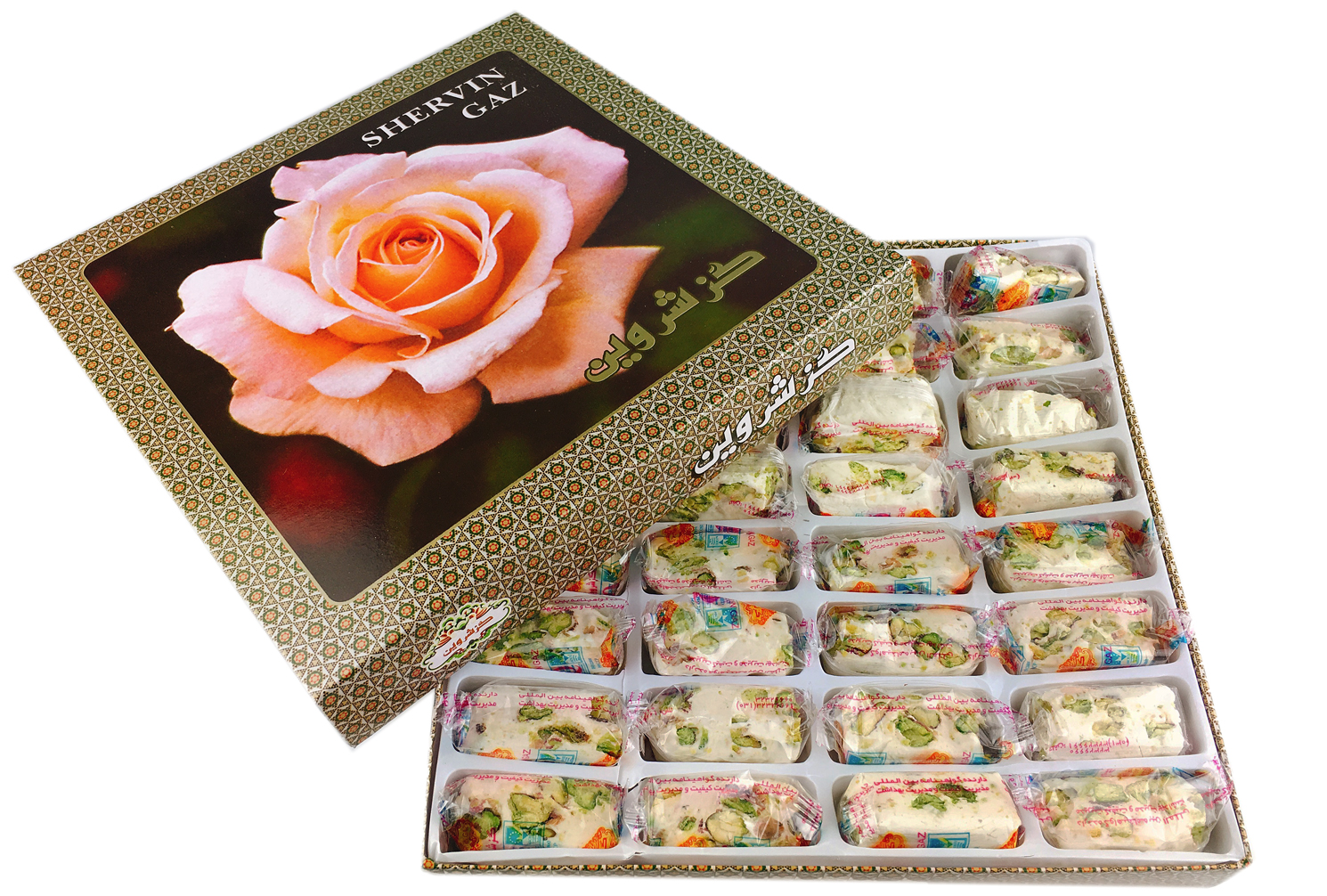 Shervin Gaz mit 40% Pistazien 450 g