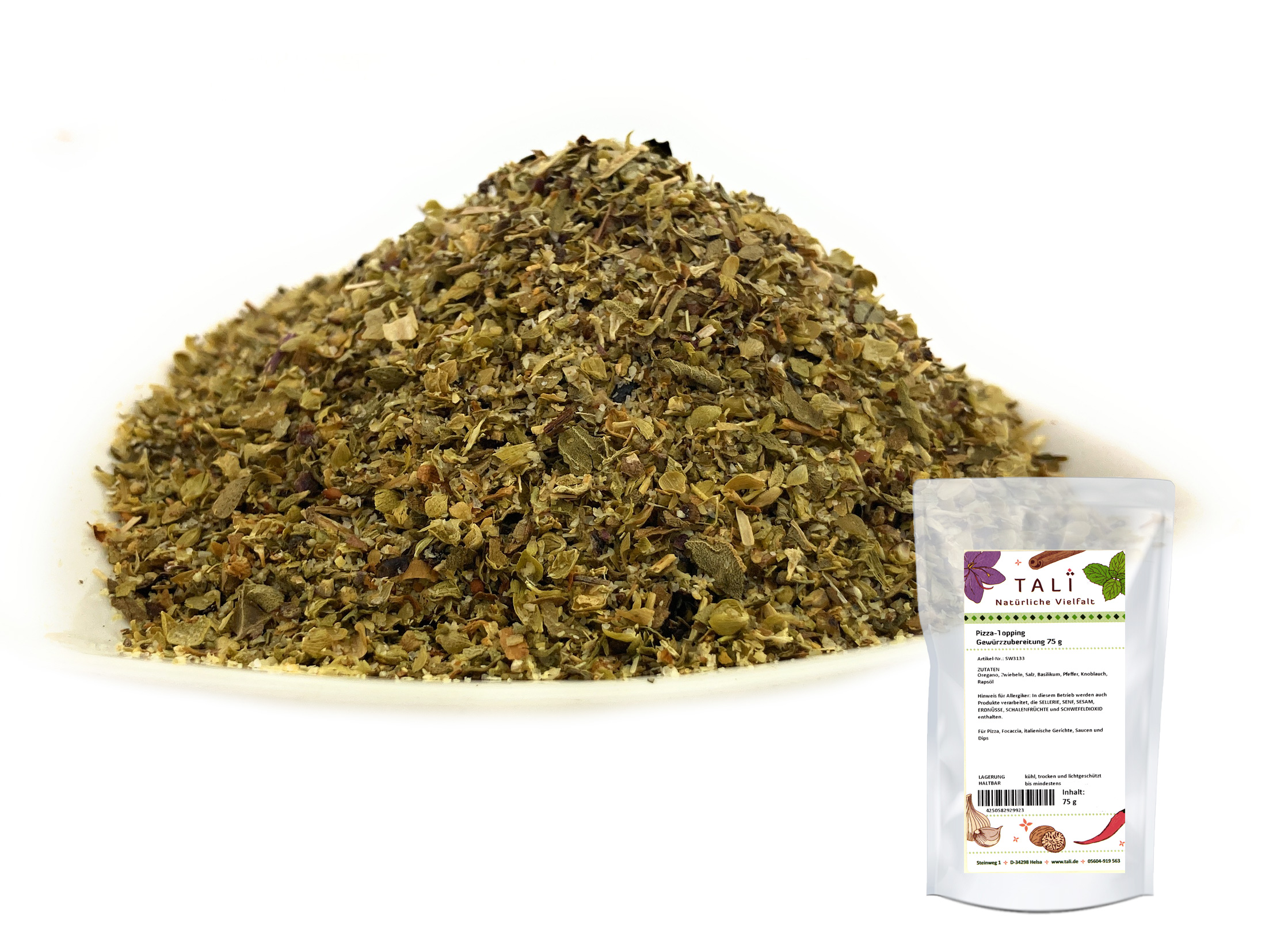 Pizza-Topping Gewürzzubereitung 75 g