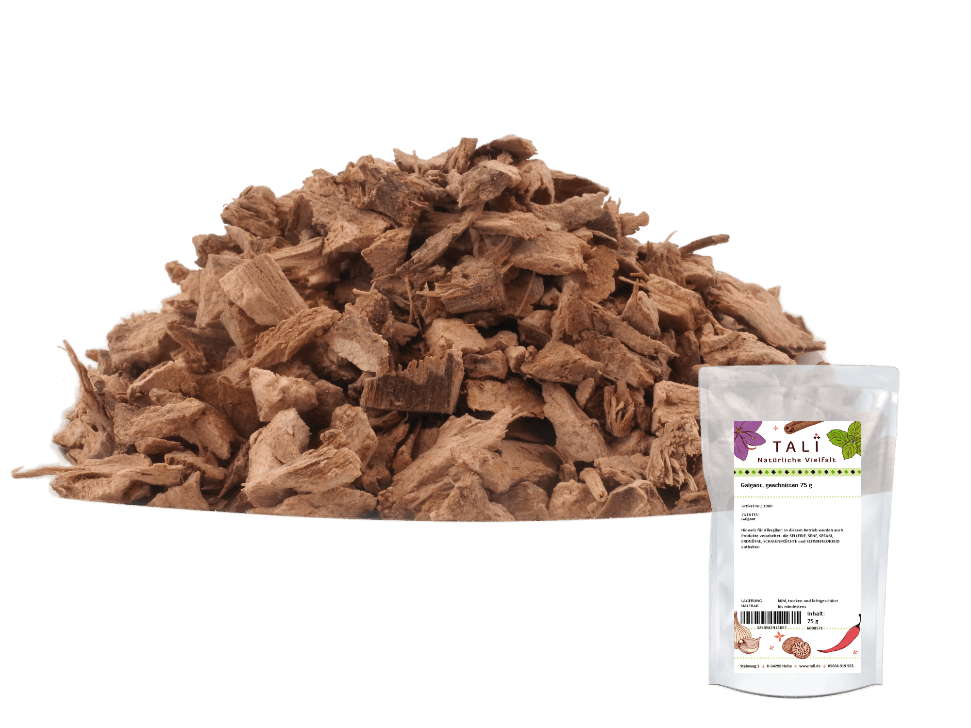 Galgant, geschnitten 75 g