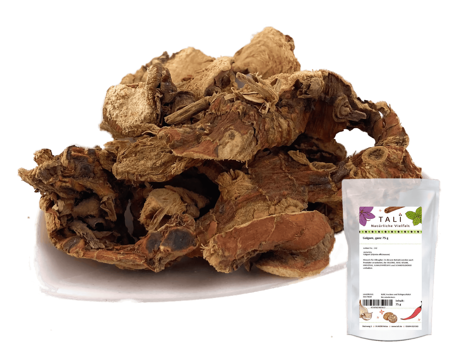 Galgant, ganz 75 g