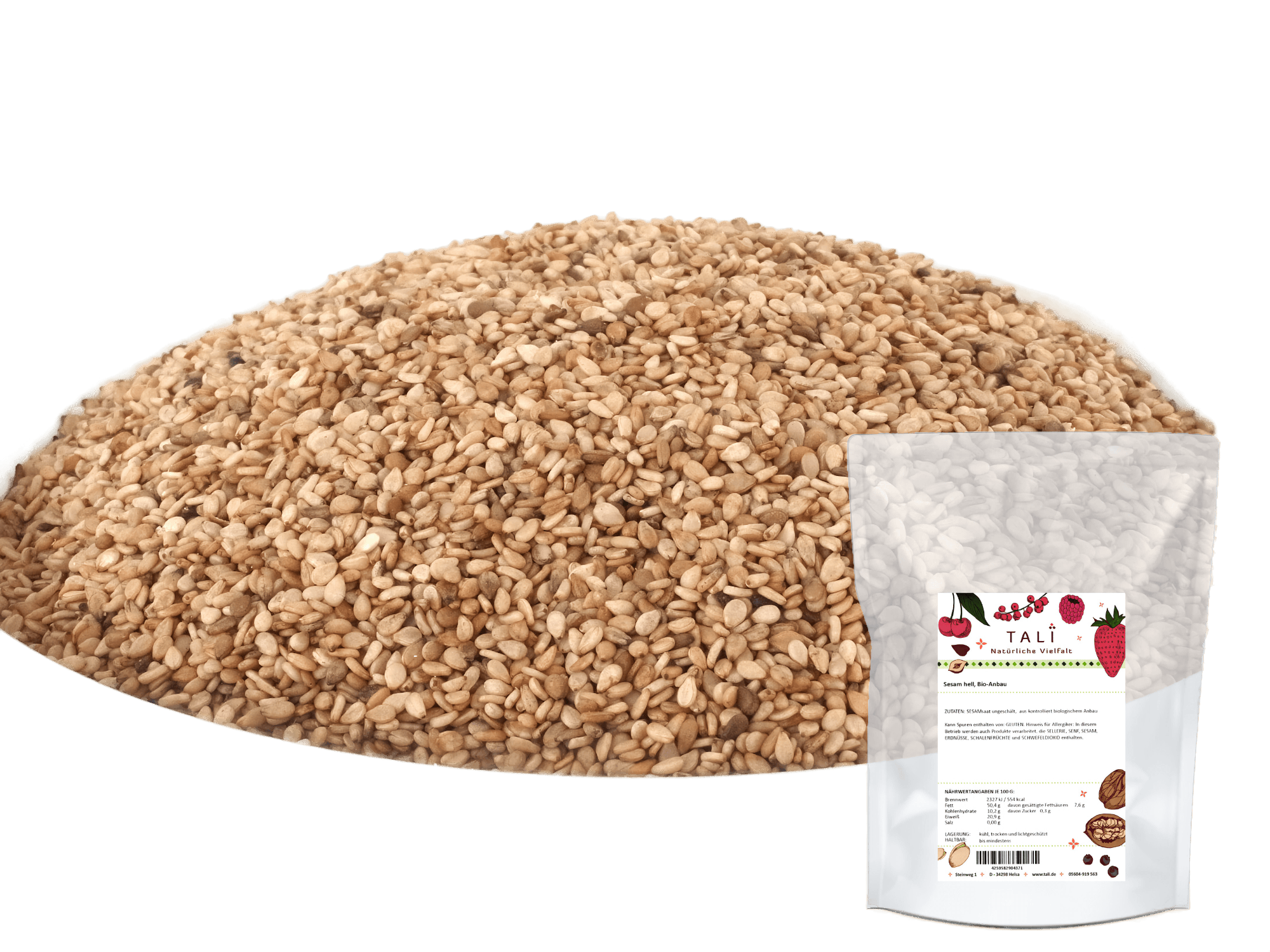 Sesam hell, Bio-Anbau 100 g