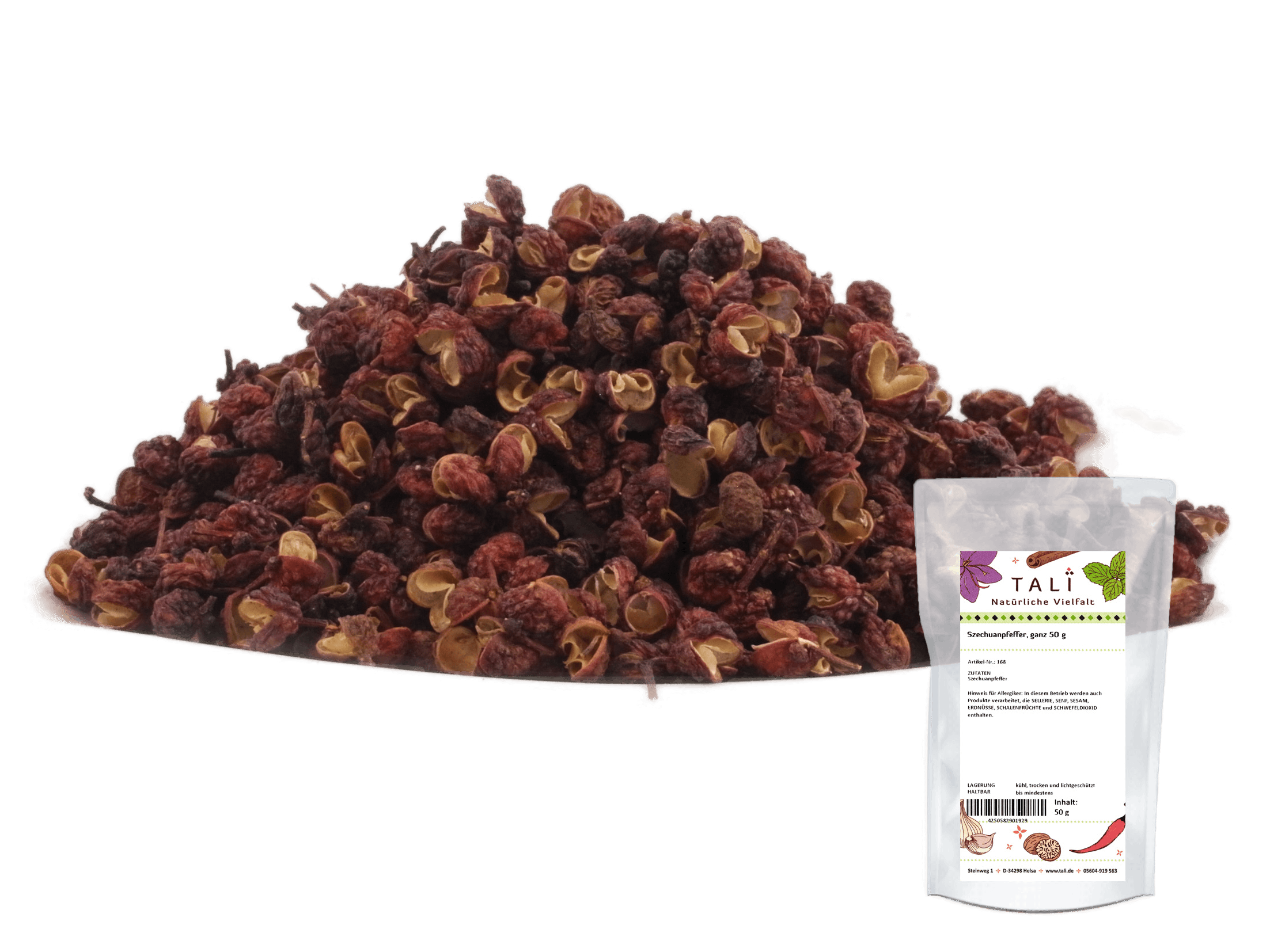 Szechuanpfeffer, ganz 50 g